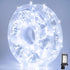 LED String Lights, 165FT 500LED 30V Plug in Waterproof String Lights with