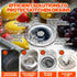 3-1/2'' Kitchen Sink Drain Strainer - Upgraded Kitchen Sink Stopper,Sink Stopper Kitchen Drain,Stainless Steel Drain