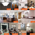 E26 Bulb 6W E26 Bulb 60 Dimmable 4000K E26 Bulb AC120V 600lm Bulb Lamp,Pack 6 LEOOLS Edison Equivalent LED Watt Light