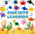 Ocean Fish Bulletin Board Classroom Decorations, Under The Sea Set, Sea Animal Life Paper Cutouts for Tropical Theme