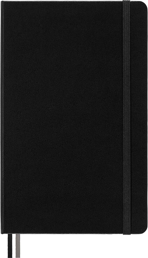 Moleskine Classic Expanded Notebook, Hard Cover, Large (5" x 8.25") Plain/Blank, Black, 400 Pages by Moleskine