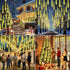 12 inch 8 192 Weepong Christmas Lights Outdoor Falling Rain Meteor Shower Lights Tube LED Snowfall Icicle Cascading