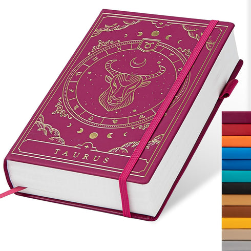 TIEFOSSI Constellations Dotted Journal Notebook - A5, 100gsm, 400 Pages, Hardcover Bullet Organizer for All