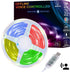 AI Voice Activated Under Bed Lights Strip,Indoor Kids Bedroom Night Lights RGBW,