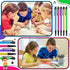 Colarr 300 Pieces Mechanical Pencils - 0.7 mm with Eraser, Colored Inkless Pencils for Kids, School, and Art