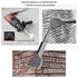 6 1/8 in. x 1 1/2 in. SDS Plus Mortar Raking Bit, Tile Thinset Removal Floor Scraper Bit for Rotary Hammer