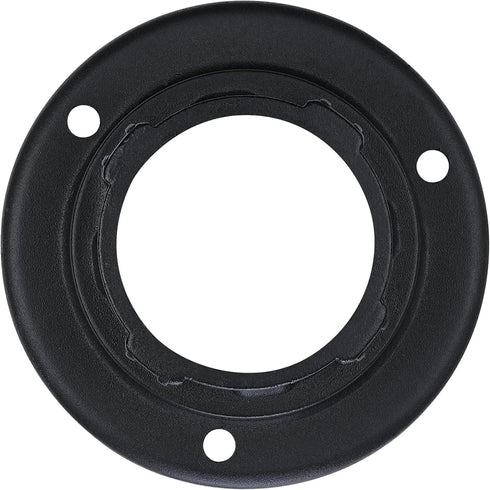 Textured Black Pedestal Mount for Post-Top Fixtures