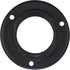Textured Black Pedestal Mount for Post-Top Fixtures