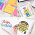 EooUooIP 16 Pieces Glitter Gel Pens, Fine Point 0.5 MM Quick-Drying Ink for Coloring and Doodling