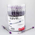 Pentel RSVP Ballpoint Pen, 1.0mm Medium Line, Violet Ink, 72pk Canister (BK91PC72V)