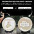 Its a Boy Moon Lamp Personalized Baby Boy Night Light with Custom Text & Photo | Newborn Gift, Nursery Decor, Baby