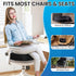 K.jots Tailbone Donut Seat Cushion - High Density Memory Foam, Hemorrhoid Relief & Relief, Sciatica, Postpartum