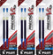 Pilot Precise V5 RT Liquid Ink Refills, Extra Fine Point 0.5 mm, Blue, Pack of 6