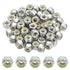 60 Pieces 1/4"-20 Nylon Insert Hex Lock Nuts, Made of 304 Stainless Steel