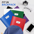 Sooez 6 Pack Heavy Duty Plastic Folders with Pockets, 2 Pockets Folder, Classic Colors for Back to School