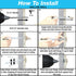 TOGGLER SNAPTOGGLE Drywall Anchor with Included Bolts, 1/4-20 Fastener Size, Holds 265 lbs Each, Pack of 12