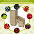 30 Pcs Natural Pulp Fiber Berry Basket, Small Molded Produce Basket for Strawberry, Blueberry, Raspberry, Vegetable