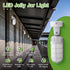 21W, 5000K, IP65 LED Vapor Tight Jelly Jar Light Wall/Ceiling Mount Vapor-Proof LED, Wet Rated Security Cage Light