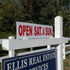 Real Estate Sign Holders & Sign Clips - 4 Each for Hanging or Attaching Signs and Riders to Posts