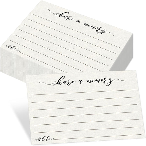 Vantasii 55 PCS Share A Memory Cards, Memory Card Keepsakes for Celebration