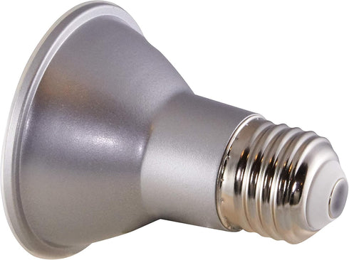 Satco S29406 6.5 Watt PAR20 LED, 3000K, 120 Volt, 6-Pack California Compliant, Replaces S9406