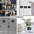 Chalkboard Labels for Jars, 162pcs Waterproof Reusable Stickers with Erasable Liquid Chalk Marker