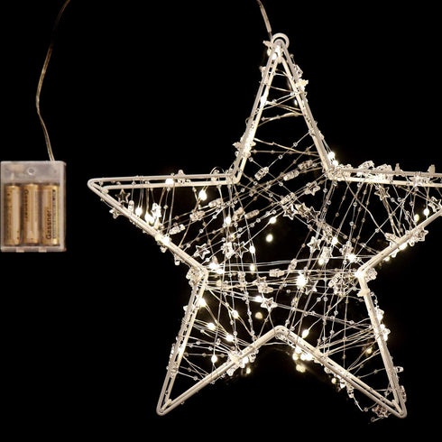 YiShine Table Lamp, Battery Operated Timer Star Shaped Light for Home Decor, Birthday Gift, Living Room Bright Light