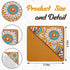 4 WIVICO pcs Diamond Painting Bookmarks, DIY Diamond Art Kits for Adults, Book Corner - Protecting Bookmark Craft