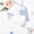 50Pcs, 4 6 Inch Crisky Floral Thank You Cards with Envelopes, Wildflower Hydrangea Blank Cards and Envelopes