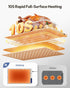 Countertop, 6 6 Settings, Gaiatop Warming Mat for Food with Trivet & Light, Food Warming Mats for Temp Level, Timer
