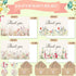 Noveread 100 Pack 4 6 Inch Wildflower Thank You Cards with Envelopes and Stickers x Spring Floral Blank Cards