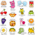 Clabby 400 Pieces Punny Teacher Stickers, Motivational Reward Stickers for Kids Classroom, Positive Encouragement