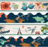 Whaline 70.8ft Travel The Map Bulletin Board Borders, Self-Adhesive World Map Trim for Classroom Decor