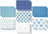 BEST PAPER GREETINGS 48 Pack Blue Stationery Notecards and Envelopes Set - 4x6-Inch Thank You Notes