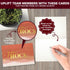 50 Pack 6x4in 10 Decorably Gold Foiled Watercolor Employee Appreciation Cards with Envelopes and Stickers, Designs