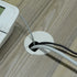 5 Pack 2" White Desk Grommet