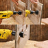 KATA 6PCS Hole Saw Kit 1-1/4" to 2-1/8"(32-54mm) with Mandrels and Hex Key in Case for Soft Wood, PVC Board, Plywood