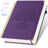 Spiral Notebook, College Ruled Notebook, 8.5" x 11", 300 Pages, Leather Journals for Writing, A4 Hardcover Journaling