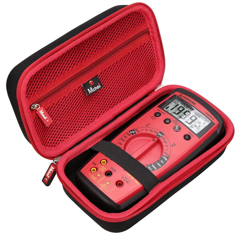 Mchoi Hard Portable Case Compatible with Amprobe 37XR-A True RMS Digital Multimeter, Case Only