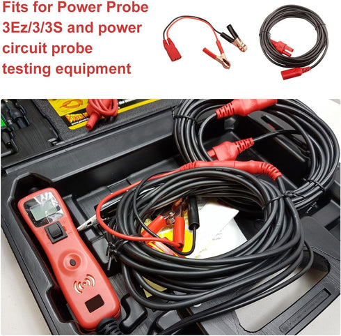 Zivceng PPTK0027 20FT PPTK0025 Clipset 3Ez/3/3S SetPPTK0027 PPTK0025 Extension Cable and Ect Battery Fit for Power