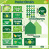 72pcs 4x6in TICIAGA Tennis Thank You Card with Envelopes and Stickers for Kids, Sporty Greeting Card for Friends