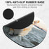 Mouse Pad, Premium-Textured Oval Computer Mousepad, 8.7" x 7.1", Thick 3mm Anti-Slip Waterproof Rubber Mouse Mat, Cute
