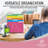 Pink File Folders, 1/3-Cut Tabs, Letter Size, 12-Pack, Durable Office Filing Folders for Documents and Papers