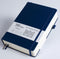 Thick College Ruled Notebook, 366 Numbered Pages, A5 Journal for Writing, 100GSM Lined Paper, Hardcover Leather