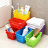 Odowalker 36 Pack 6.1" 4.5" 2.36" Mini Storage Baskets Bins, Colorful Crayon Pencil Container Storage Trays, Small