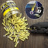 100PCS Heat Shrink Ring Connectors #10 Yellow, 12-10 AWG, Sopoby Electrical Connectors for Automotive Marine