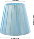 5. 5X3. 5X4. 9 inch, Home Decor Cloth Lamp Shades Fabric Lampshade Clip- On Natural Linen Hand Crafted Lampshade