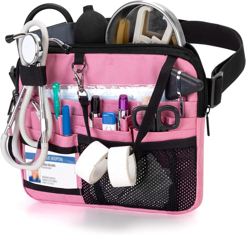 Damero Nurse Fanny Pack with Medical Gear Pockets, Nurse Waist Pouch Nurse