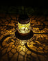 Dragon Decor Solar Lanterns - Waterproof Hanging Lights for Outdoor Garden Patio Lawn Pathway Metal Yard Lighting