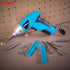 Hi-Spec 27pc 3.6V Blue USB Small Power Electric Screwdriver Set, Cordless & Rechargeable with Driver Bit Set
